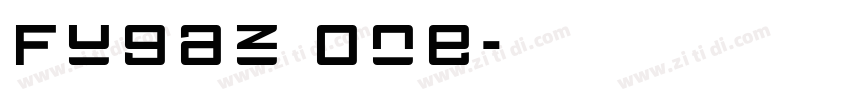 Fugaz One字体转换